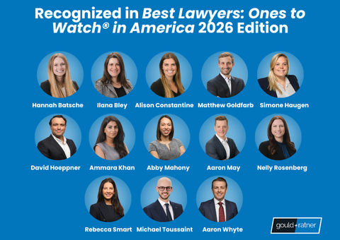 13 Gould & Ratner Lawyers Recognized in the 2026 Edition of the Best Lawyers: Ones to Watch® in America