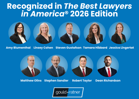 Nine Gould & Ratner Lawyers Recognized in the 2026 Edition of The Best Lawyers in America®